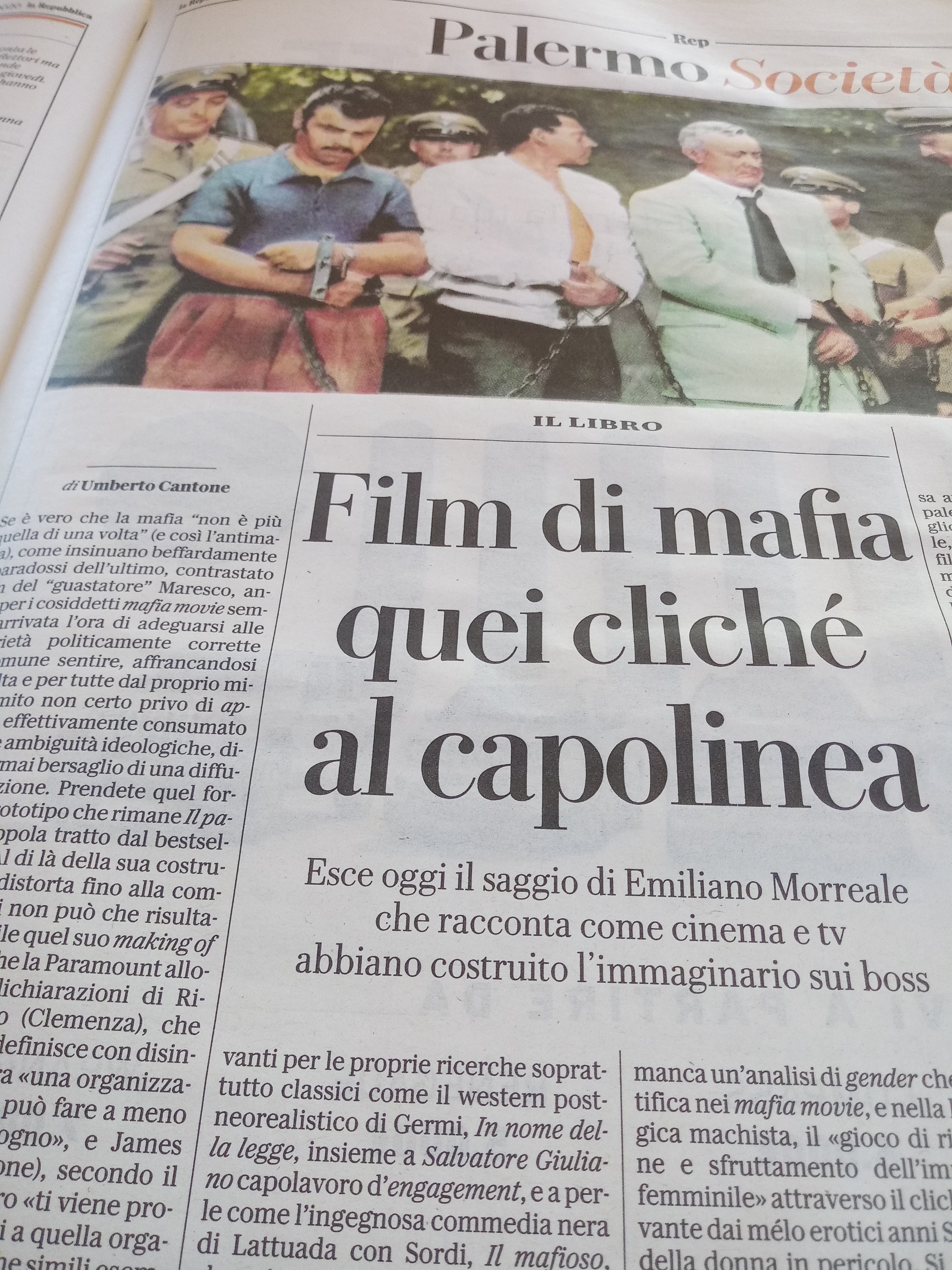 Film di mafia : quei cliché al capolinea | Umberto Cantone